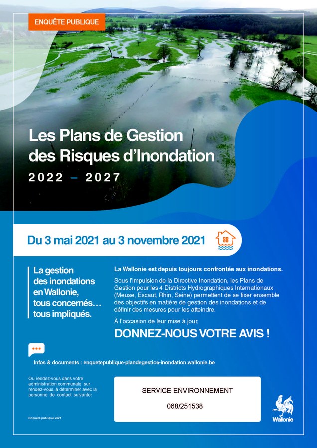 Plans de Gestion des Risques d'inondation 2022-2027