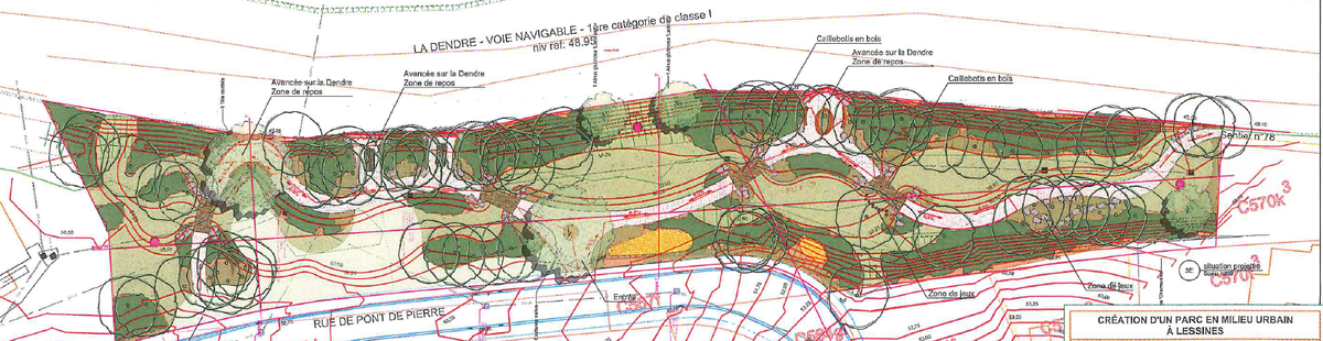 Parc urbain Av. Fernand Delmotte