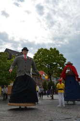  Magritte au chapeau, inauguration 